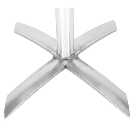 Bolero Round Tilt-Top Stainless Steel Standing Table 4