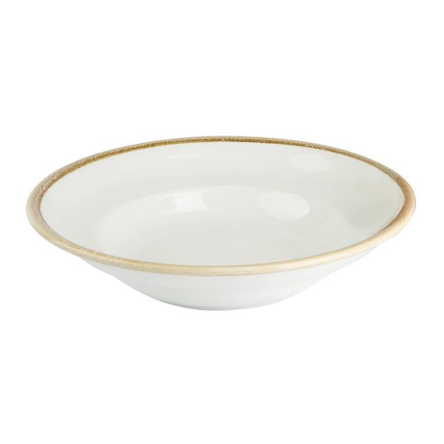 Kiln Chalk White Pasta Bowls 25cm | Olympia