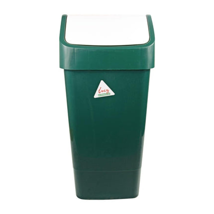Waste Bin with Swing Lid | SYR | Green | 50 Liters