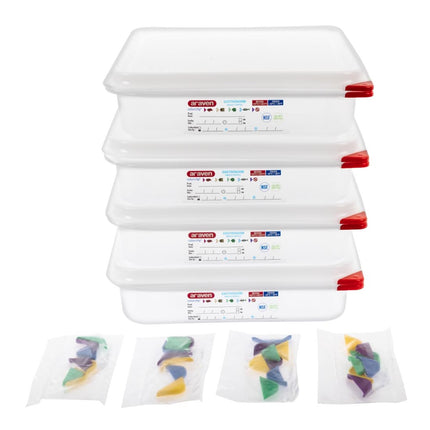 Food Storage Container with Lid 4L | Araven GN 1/2 6