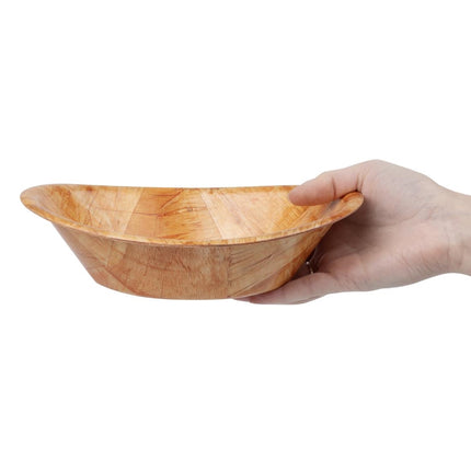 Small Oval Wooden Bowl 3