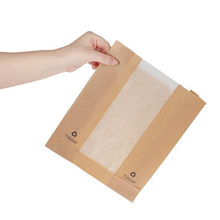 Fiesta Compostable Food Bags with Parchment Window 5
