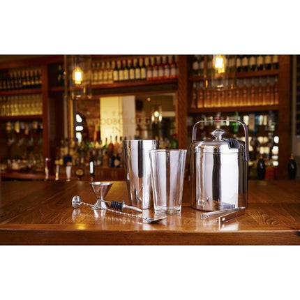 Stainless Steel Fast Pour Spout with Plastic Stopper | Olympia 2