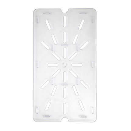 Vogue Polycarbonate Drain Boards for GN 1/1 Gastronorm Containers 2