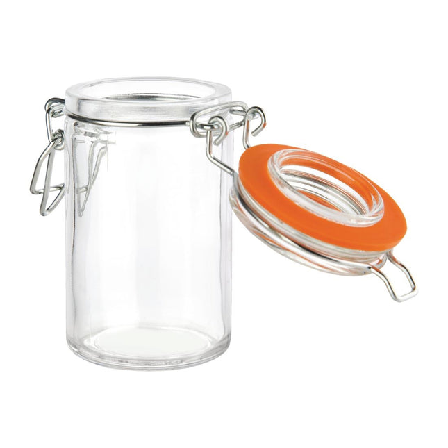 Mini Preserving Jar with Clip Lid and Rubber Seal | Vogue | 7cl 2