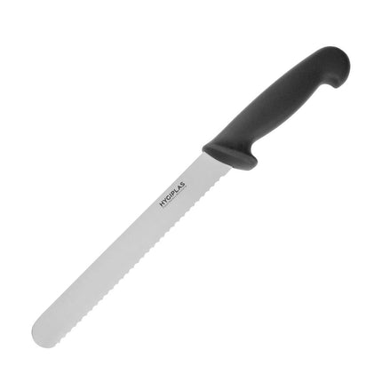 Black Bread Knife 20.5cm | Hygiplas