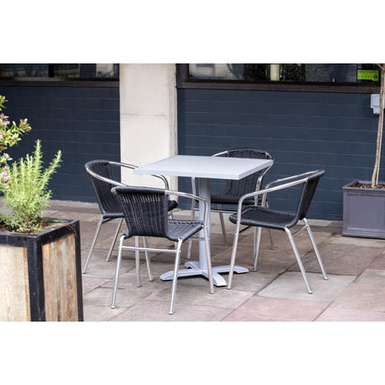 Cast Iron Table Base Grey | Bolero | 611x720mm 7