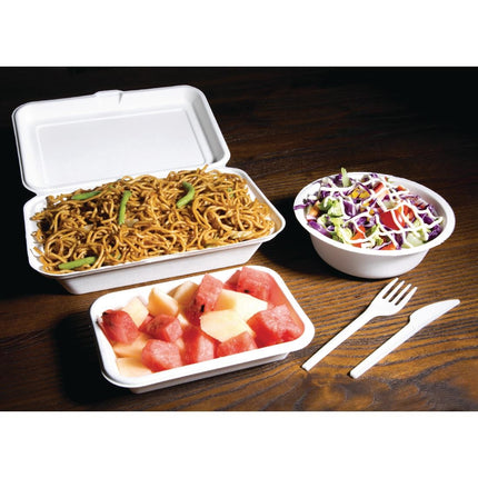 Fiesta Compostable Bagasse Food Containers 24.8cm 250pcs 4