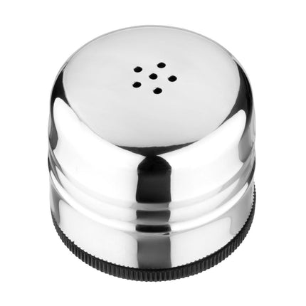 Stainless Steel Jumbo Pepper and Salt Shaker Set | Olympia 2