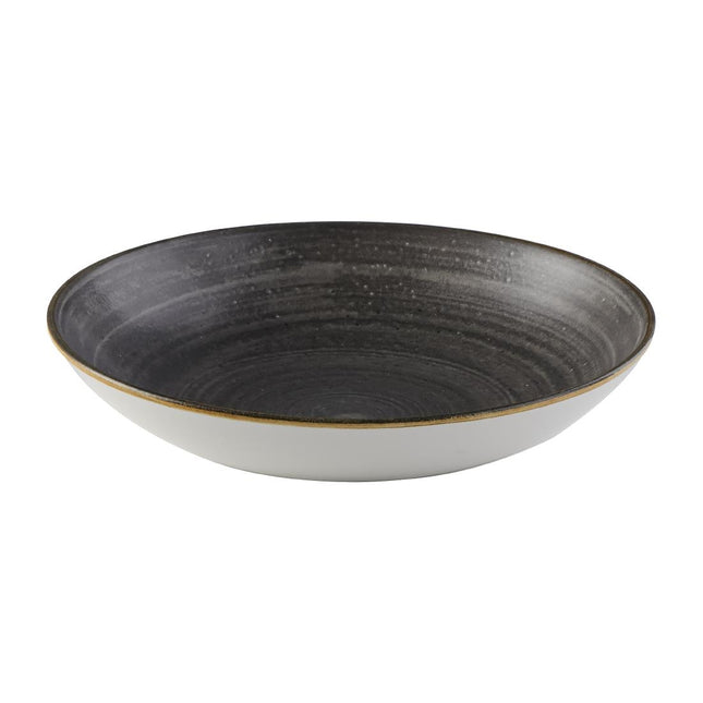 Coupe Bowl Black Raw Evolve Stonecast | Churchill | 248mm 2
