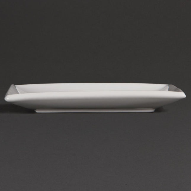 Square Whiteware Plates 18cm | Olympia Whiteware 2