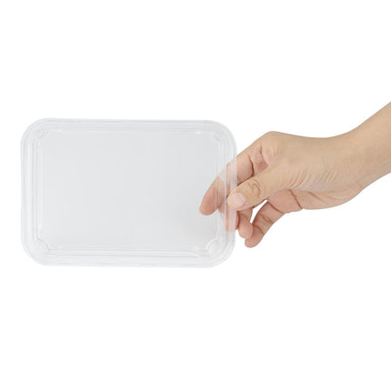 Recycleable PET Lids for No. 3 Sushi Trays | Fiesta | Pack of 300 3
