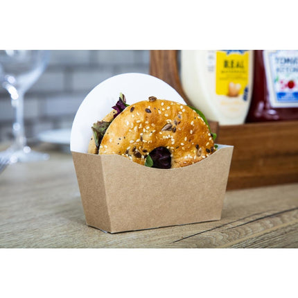 Compostable Kraft Bagel Cups | Colpac | Pack of 1000 2