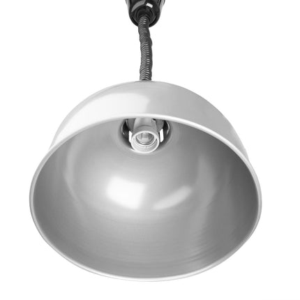Adjustable Heat Lamp 250W | Buffalo | Silver Finish 3