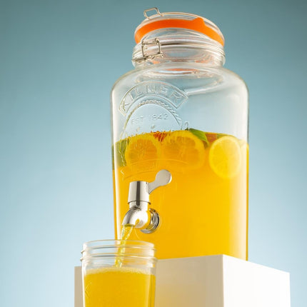 Clip Top Drink Dispenser | Kilner | 5 Liter Capacity 6