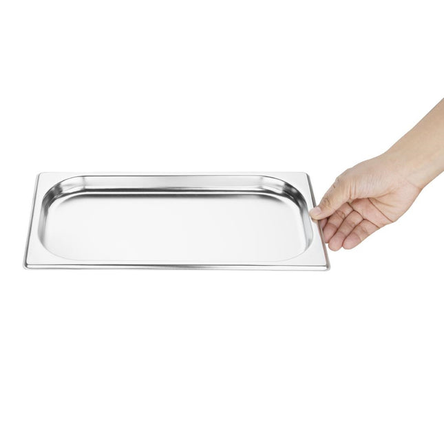 Stainless Steel GN 1/3 Container 20mm | Vogue 2