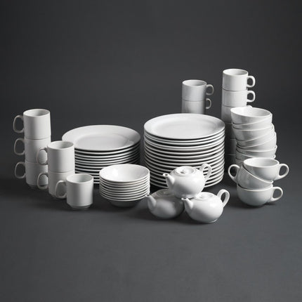 Stackable Tea Cups 200ml | Olympia Whiteware 7