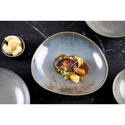 Blue Coupe Bowls 200mm | Olympia Ember Collection 10