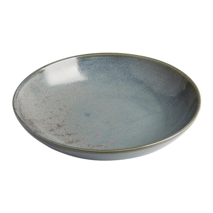 Blue Low Coupe Bowls 230mm | Olympia Ember Collection