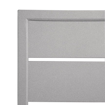 Square Aluminium Tabletop Light Grey 700mm | Bolero 4