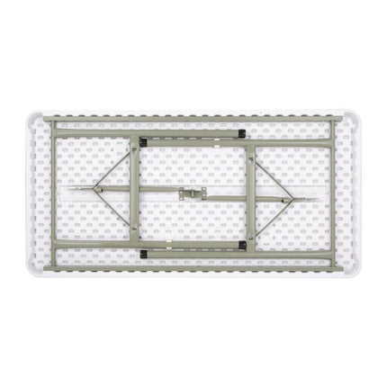Bolero Rectangular Folding Buffet Table White 122cm 3