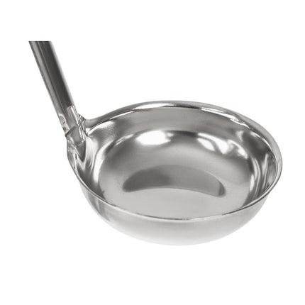 Stainless Steel Serving Ladle with Flat Bottom 11cl | Vogue 4