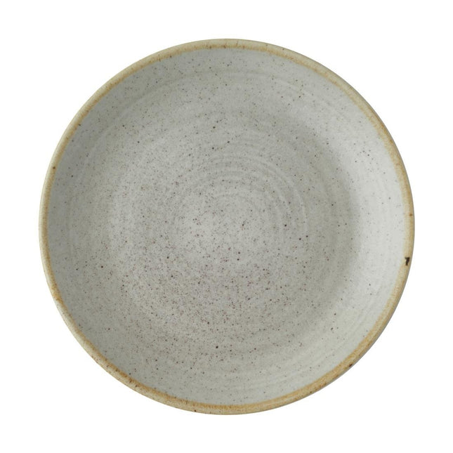 Stonecast Raw Evolve Grey Coupe Plate 220mm | Churchill
