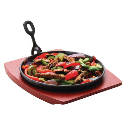 Cast Iron Serving Pan with Removable Handle | Olympia | 22cm 2