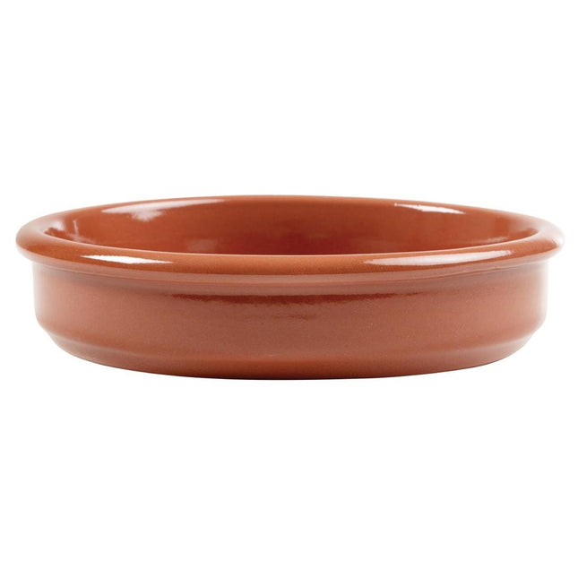 Terracotta Tapas Dishes 12.8cm | Traditional Spanish Style | 24 Pieces