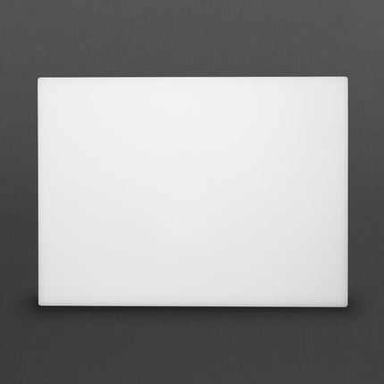 Extra Thick White LDPE Cutting Board 600x450x20mm | Hygiplas 5