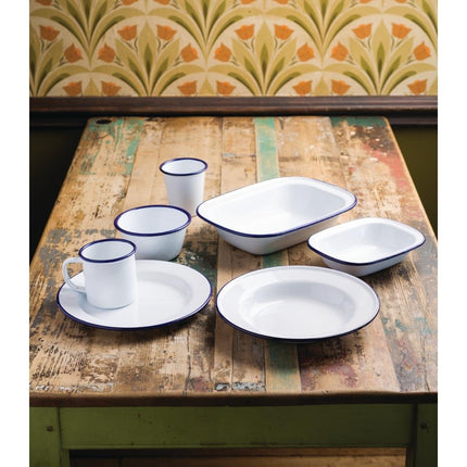 Enamel Oven and Serving Dishes 13.5x18cm | Olympia | 6 Pieces 3