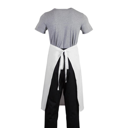 White Polyester-Cotton Standard Waist Apron 75x90cm | Whites 5