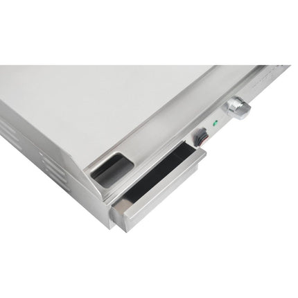 Heavy-Duty Extra Wide Electric Griddle | Buffalo | 2900W | Steel Plate & Stainless Steel Body | 24 x 74.5 x 47 cm 3
