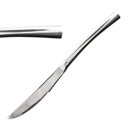 Polished Stainless Steel Dessert Knife | Comas Madrid | 12 Pieces