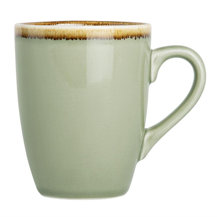 Kiln Moss Green Mugs 34cl | Olympia