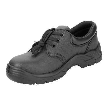 Unisex Slip-Resistant Safety Shoes Black 40 | Nisbets Essentials