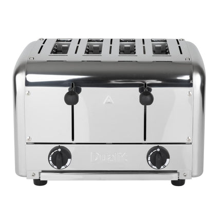 4-Slot Stainless Steel Pop-Up Toaster with Dual Zone Control | Dualit 2