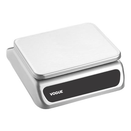 Waterproof Digital Kitchen Scale 30 kg Capacity | Vogue 3