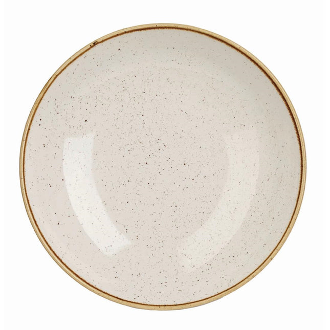 Coupe Bowl 24.8cm | Churchill Stonecast Barley White