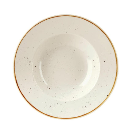 Large Stonecast Barley White Wide Rim Bowl 27.69cm | Churchill