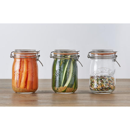 Preserving Jar with Clip Closure | Kilner | 1L 8