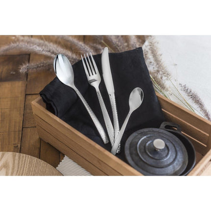 Table Fork with Geometric Engraving | Comas Hidraulic 4