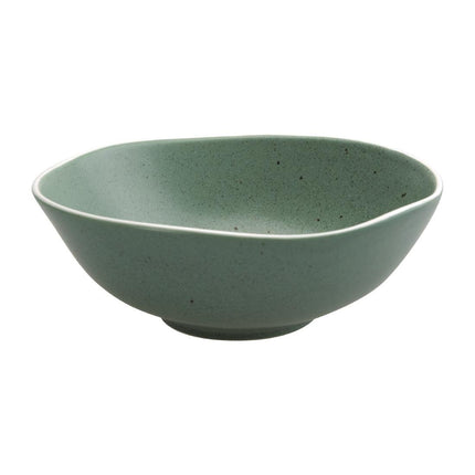 Chia Green Deep Bowls 21cm | Olympia | Set of 6
