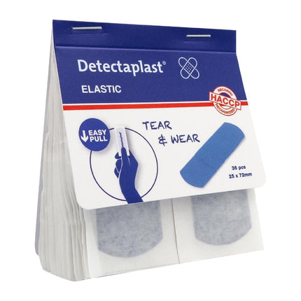 Detectable Elastic Plasters 25 x 72 mm | Detectaplast | Pack of 100 6