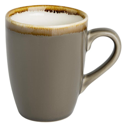 Kiln Grey Mugs 340 ml | Olympia | 6 Pieces
