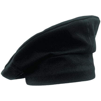 Chef Works Adjustable Black Chef Hat Polyester/Cotton 2