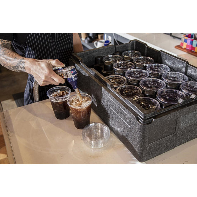 Insulated Food Container Full-Size Top Loader 4" Deep | Cam GoBox | Black 2