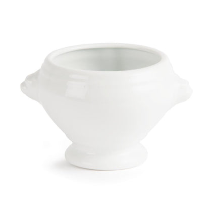 White Porcelain Soup Bowl with Lion Head Design | Olympia Whiteware | 47.5 Cl 2