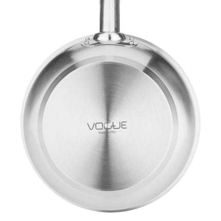 Stainless Steel Frying Pan with Platinum Plus Teflon Non-Stick Coating | Vogue | 28cm | Induction Compatible 3