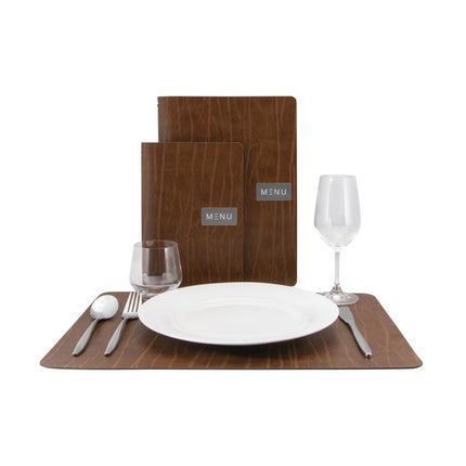Ruga Bonded Leather Placemat | Securit Leather Range 2